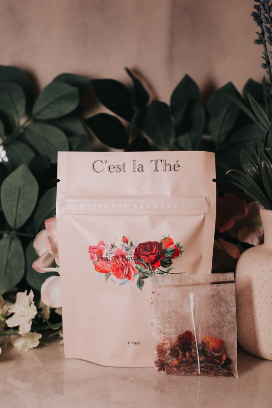 Fraise Lavande Rose "Strawberry Lavender Rose"